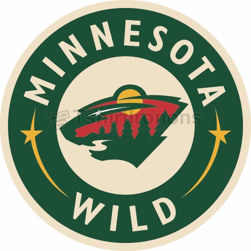 Minnesota Wild T-shirts Iron On Transfers N194
